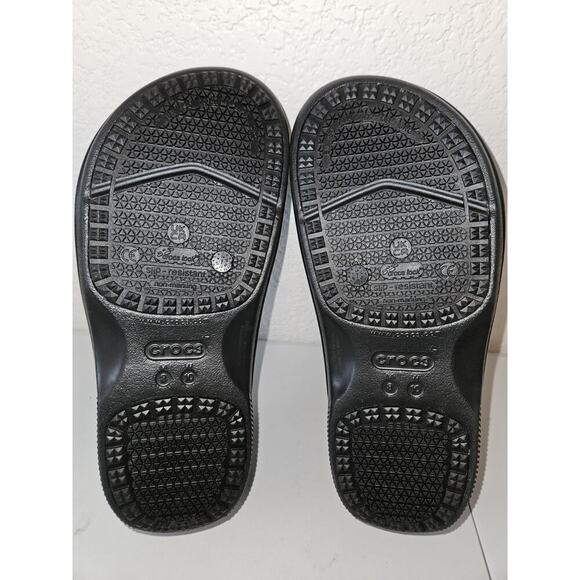 New Crocs Adult On the Clock Clogs Slip Resistant Work Shoes Slip Ons 8M, 10W - Picture 9 of 11